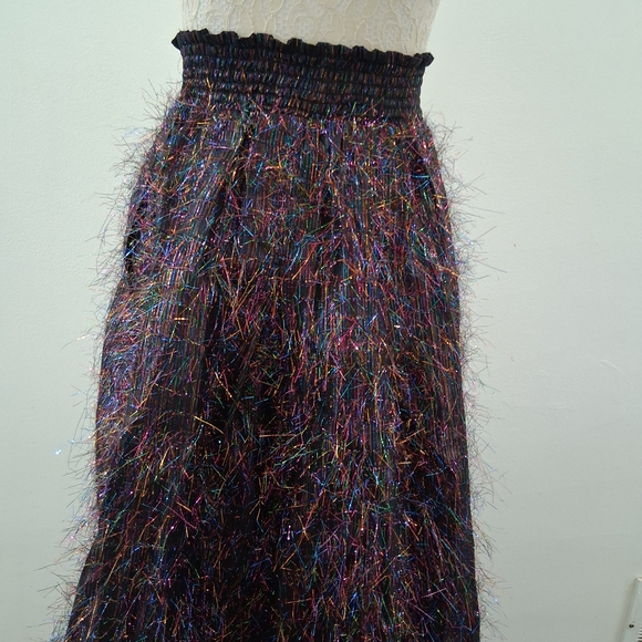 Chic Multicolor A-Line Skirt - Picture 4 of 8
